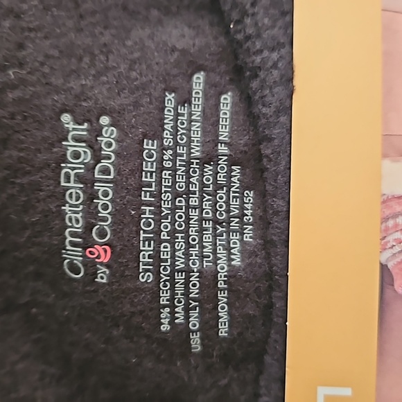 Cuddl duds long sleeve crew - Picture 5 of 5